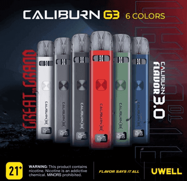 UWELL Caliburn G3咖哩棒G3 KIT電子煙主機套裝:圖片 4