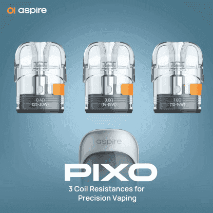 ASPIRE PIXO 30W霧克斯螢幕觸控電子煙主機空倉煙彈套裝:圖片 3