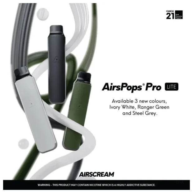 AIRSCREAM AIRSPOPS PRO LITE 氣泡電子煙主機