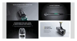 UWELL Caliburn A3S Pod電子煙空倉煙彈